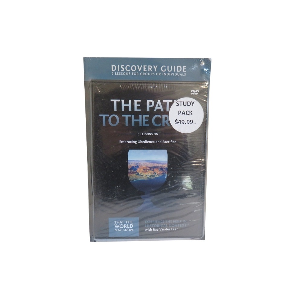 The Path to the Cross Ray Vander Laan Study Pack DVD Discovery Guide Vol 11 New